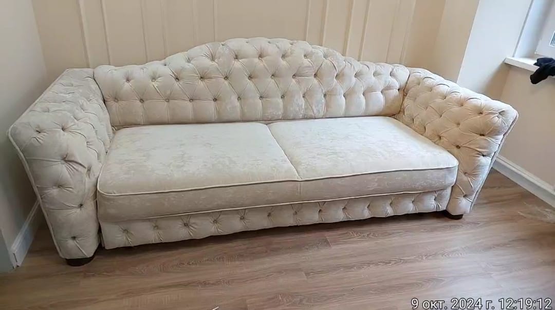 Замена обивки дивана на дому. Битцевский парк