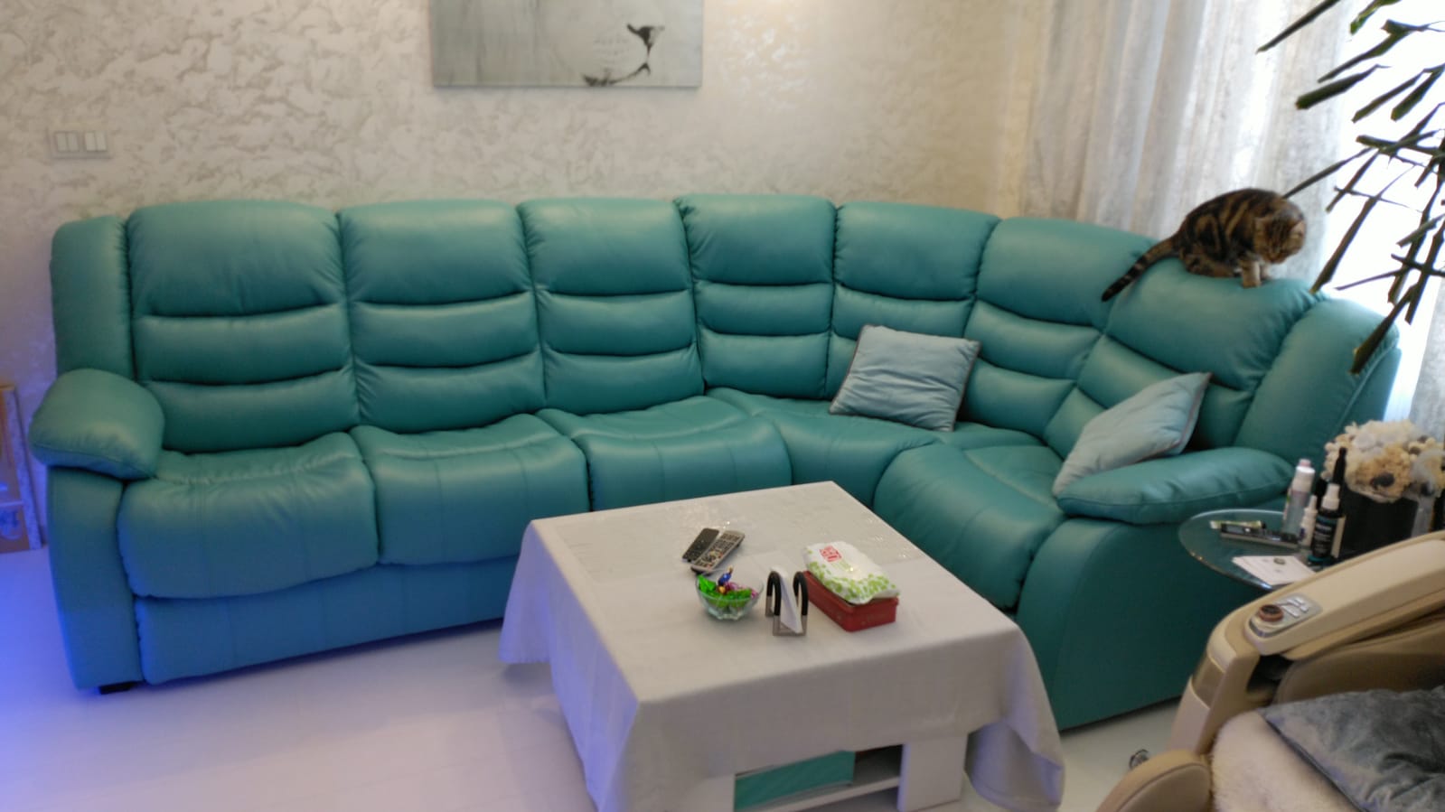 Перетяжка дивана на дому. Битцевский парк