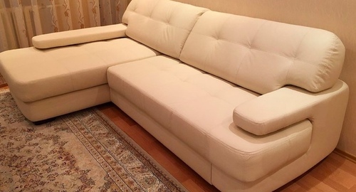 Обивка углового дивана.  Битцевский парк